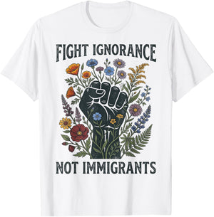Protest Diversity Floral Fist T-Shirt - T-Shirt | White
