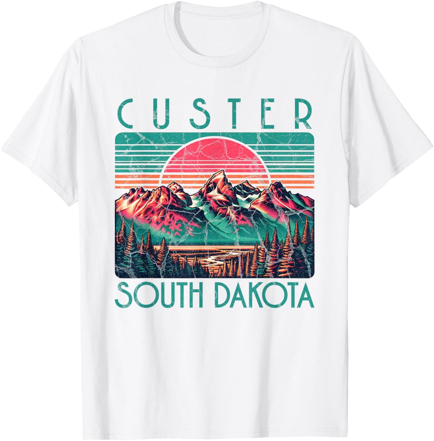 Custer State Park T-Shirt - T-Shirt | White