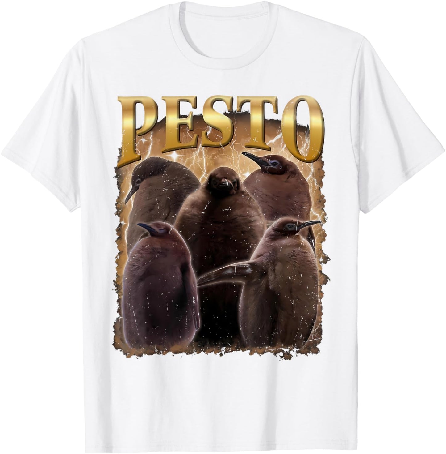 Pesto The Penguin Funny Baby Penguin Animal Lovers T-Shirt - T-Shirt | White