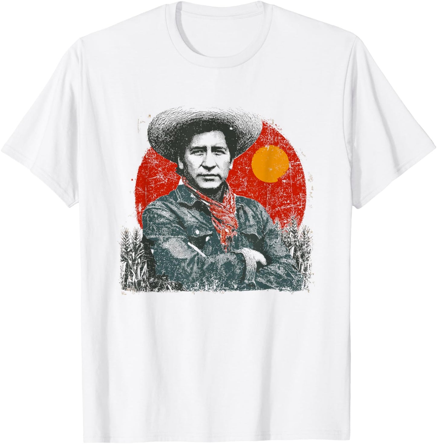 Cesar Chavez Hispanic Heritage Month Mexican Pride Latino T-Shirt - T-Shirt | White