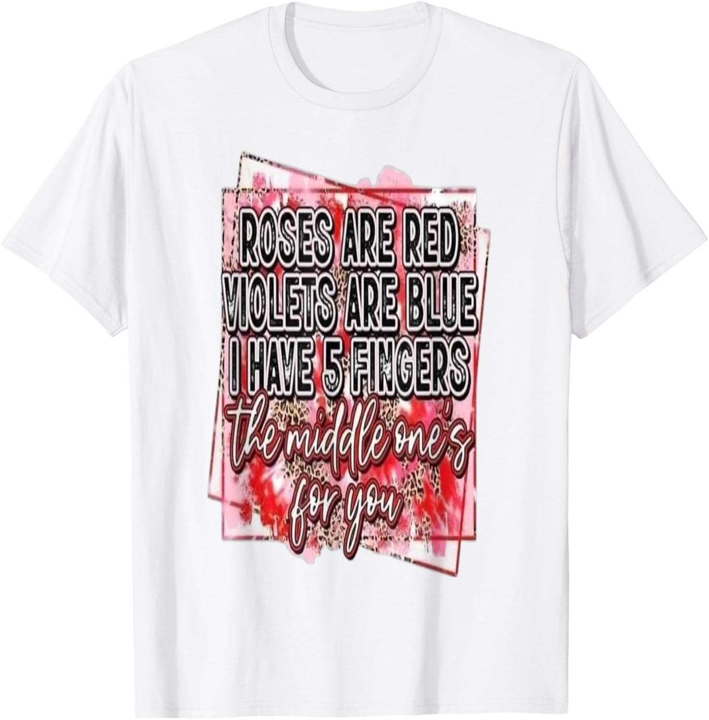 Roses are Red T-Shirt - T-Shirt | White