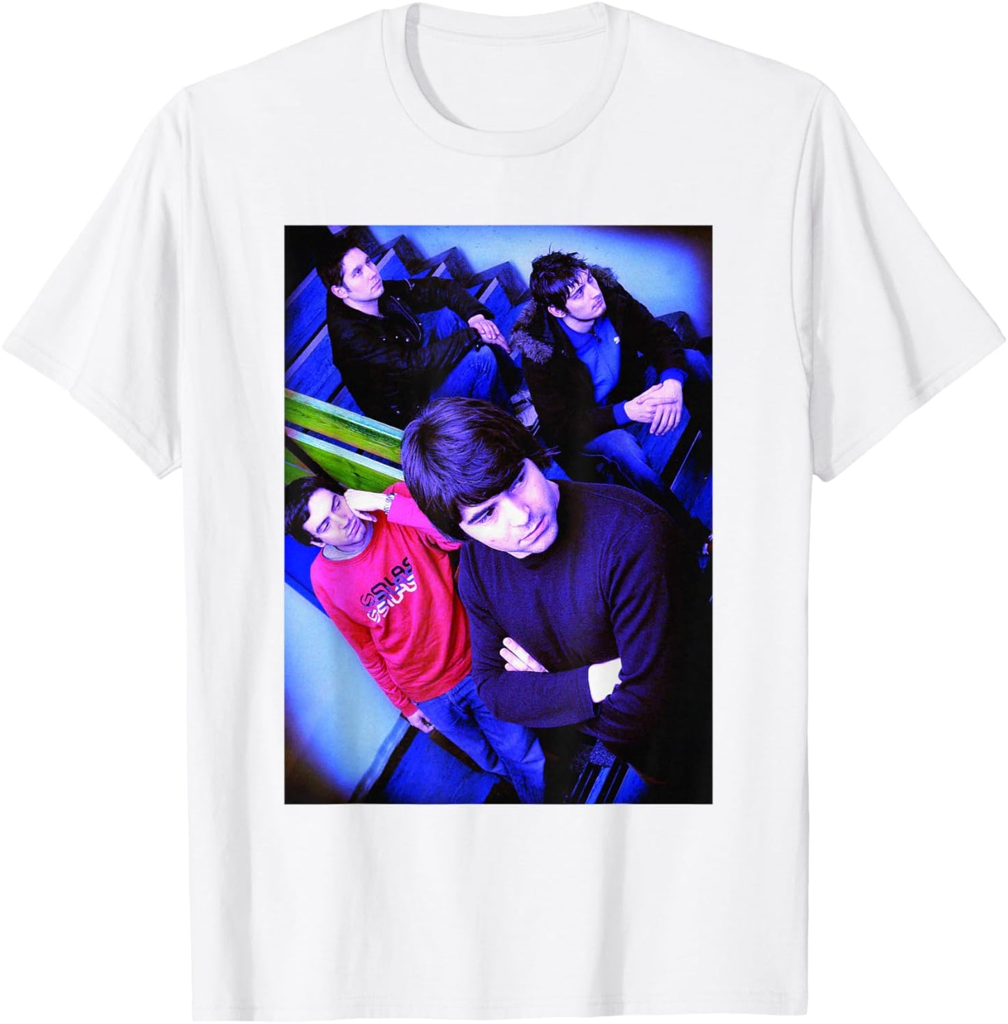 Bandportrait von Snow Patrol Final Straw Era Run T-Shirt - T-Shirt | White