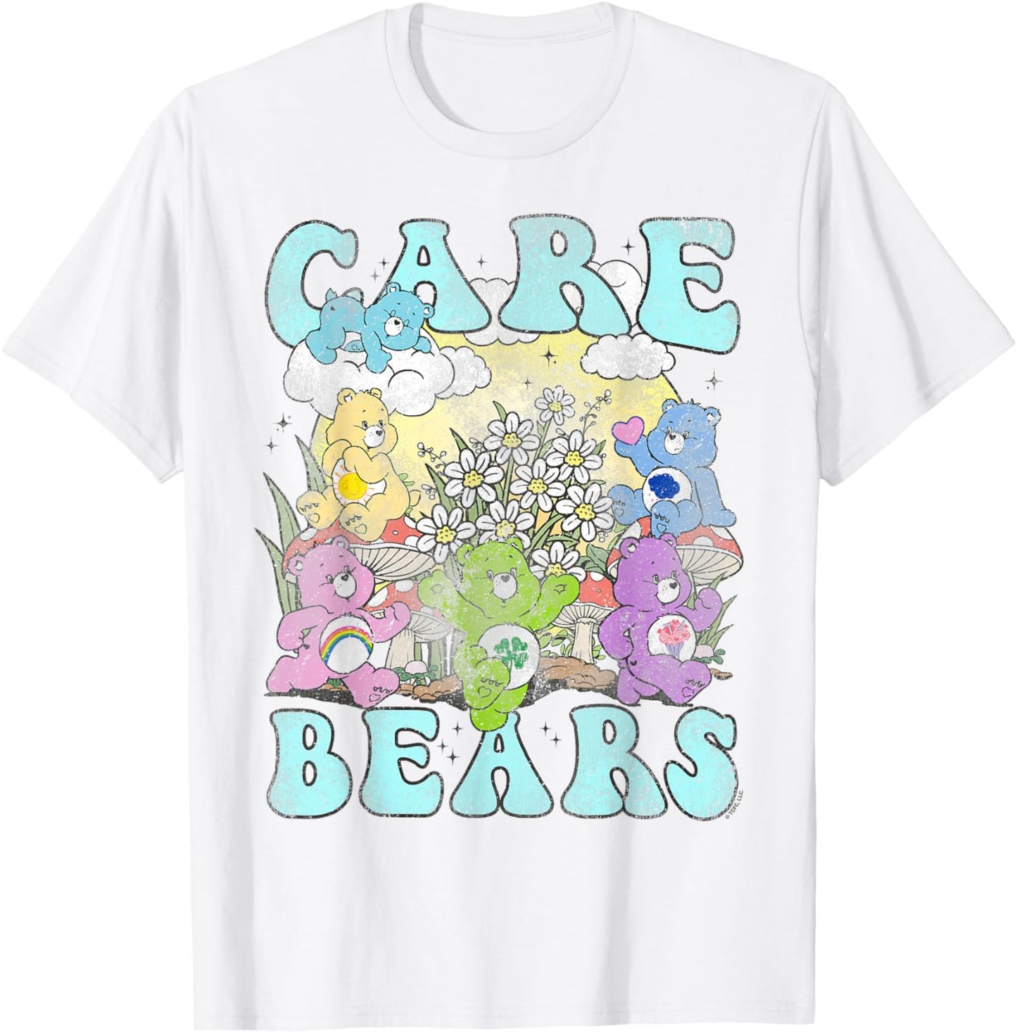 Care Bears Garden Festival T-Shirt - T-Shirt | White
