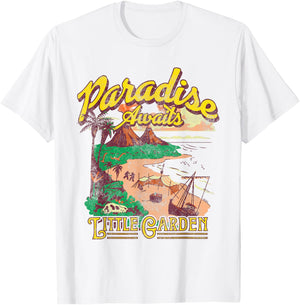One Piece Paradise Awaits Little Garden T-Shirt - T-Shirt | White