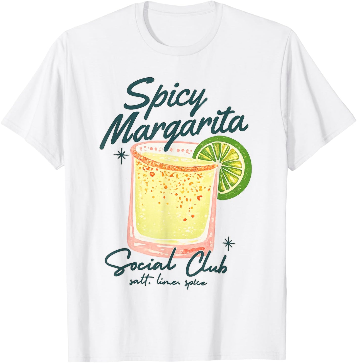 Spicy Margarita Social Club att Lime Spice Women T-Shirt - T-Shirt | White