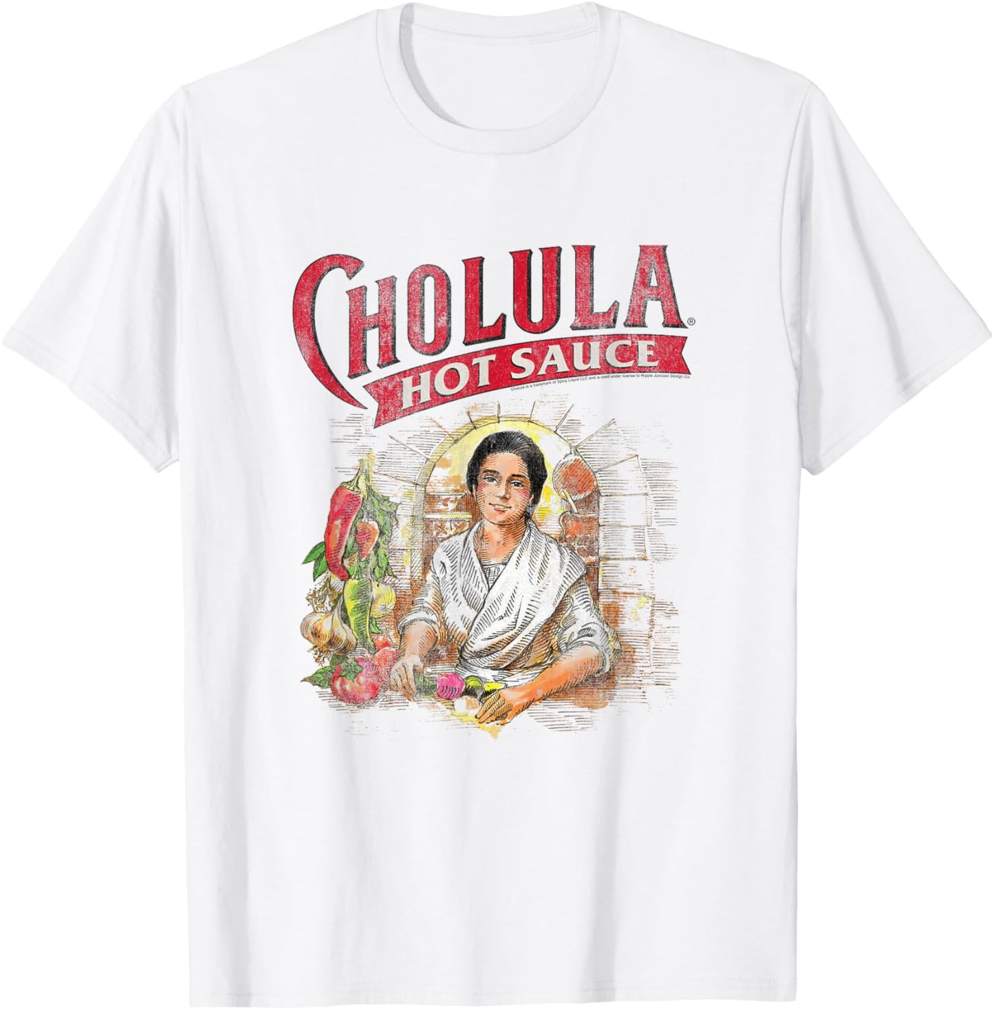 Cholula Mother Of Spices Hot Sauce T-Shirt - T-Shirt | White