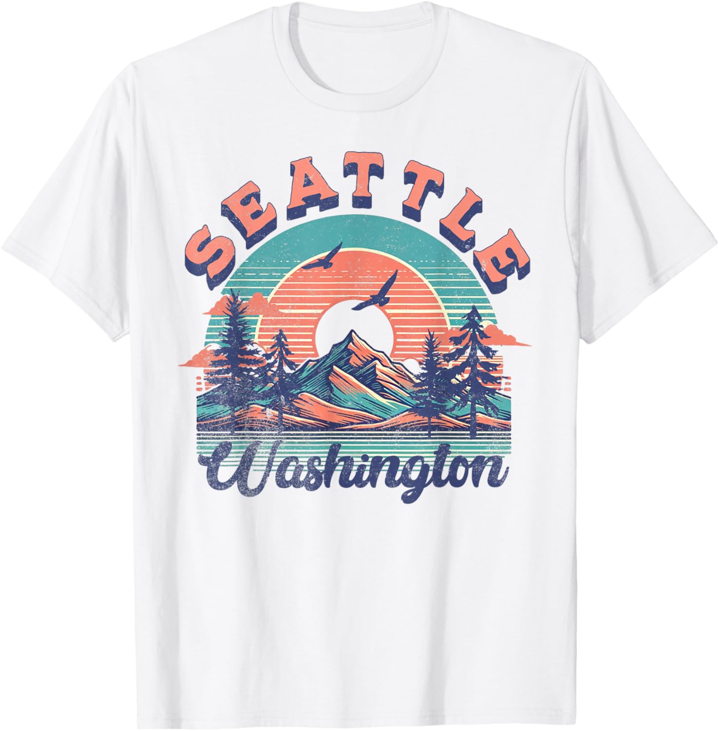 Seattle T-Shirt - T-Shirt | White