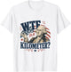 WTF is A Kilometer Washington Patriotic Design T-Shirt - T-Shirt | White