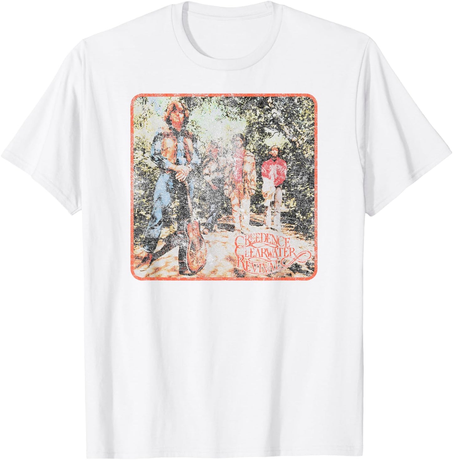 Creedence Clearwater Revival Green River T-Shirt - T-Shirt | White