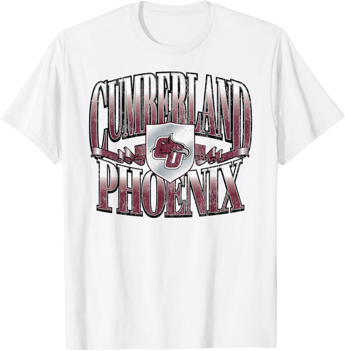 Cumberland Phoenix Retro Class White Officially Licensed T-Shirt - T-Shirt | White