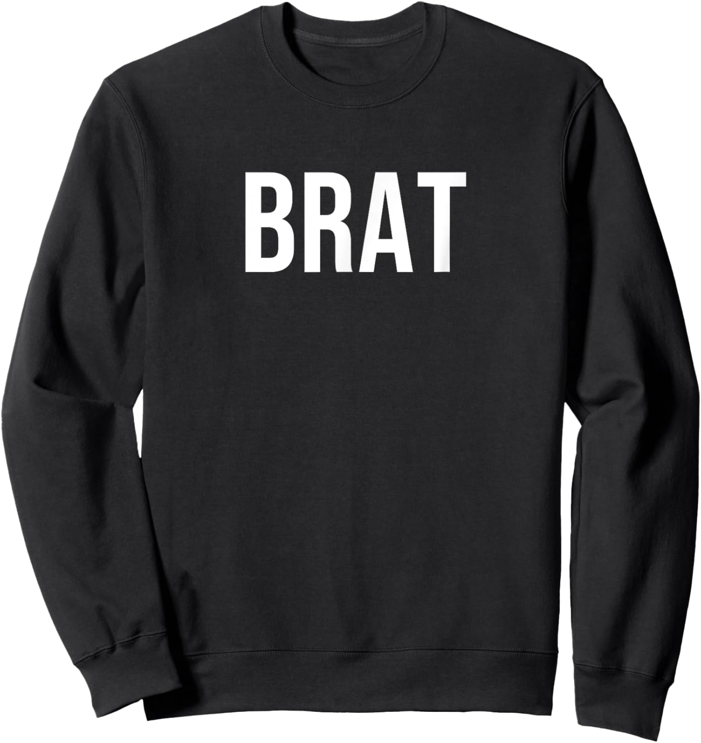 Brat Sweatshirt - Sweatshirt | Black