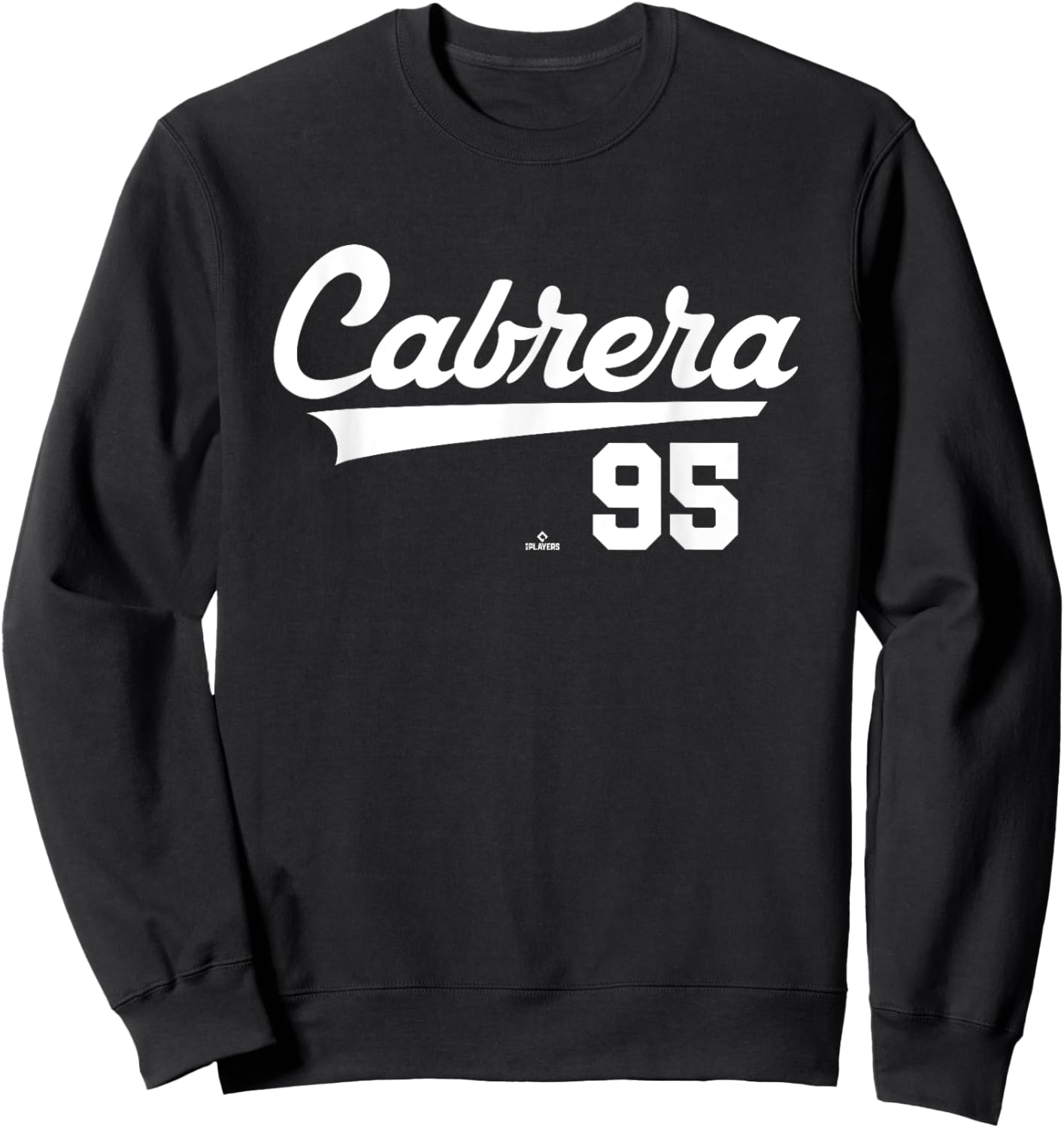 Player Name Swoosh Oswaldo Cabrera New York Baseball MLBPA Sweatshirt - Sweatshirt | Black