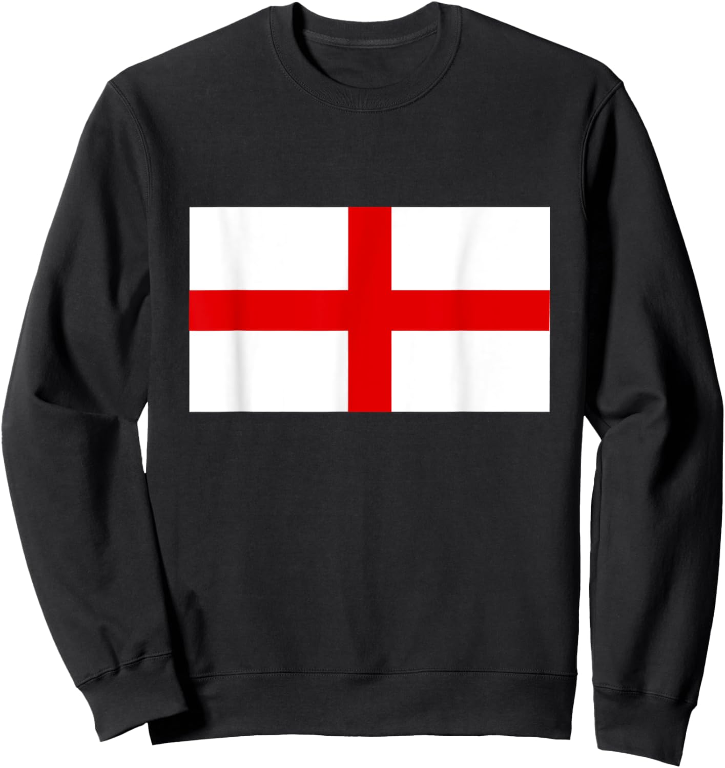 England Flag for English Men Women Kids King's Day Sweatshirt - Sweatshirt | Black