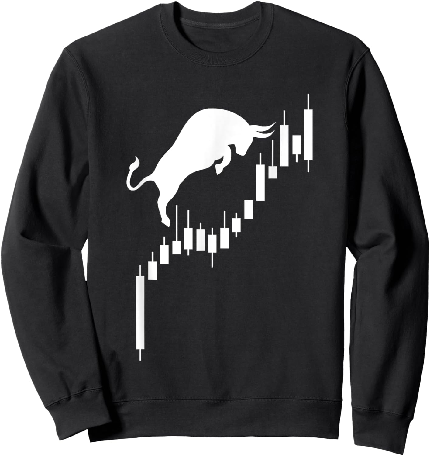 Best Stock Market Art Women Stock Broker Day Trading Sweatshirt - Sweatshirt | Black