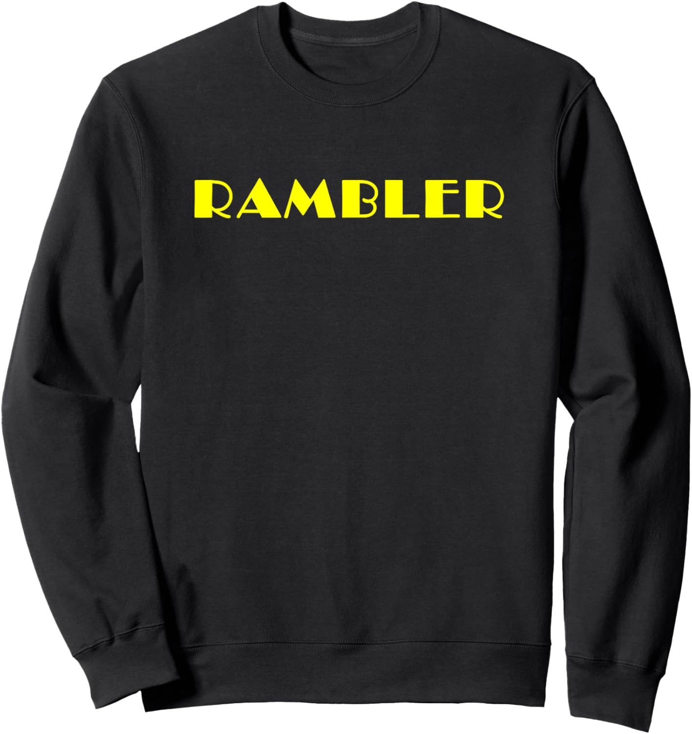 Rambler Sweatshirt - Sweatshirt | Black