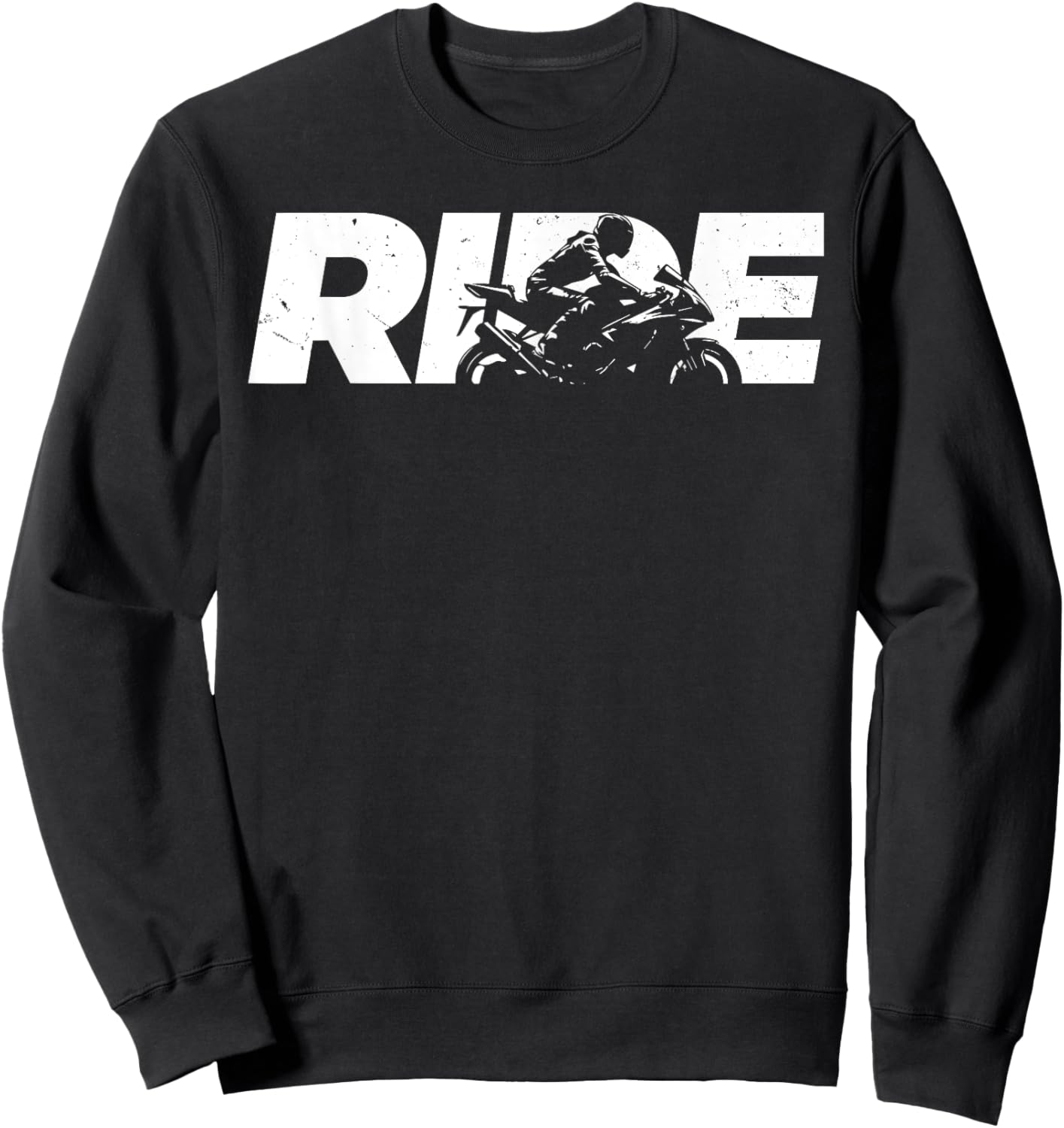 Cool Motorcycle Women Sport Ride Motorcycle Rider Sweatshirt - Sweatshirt | Black
