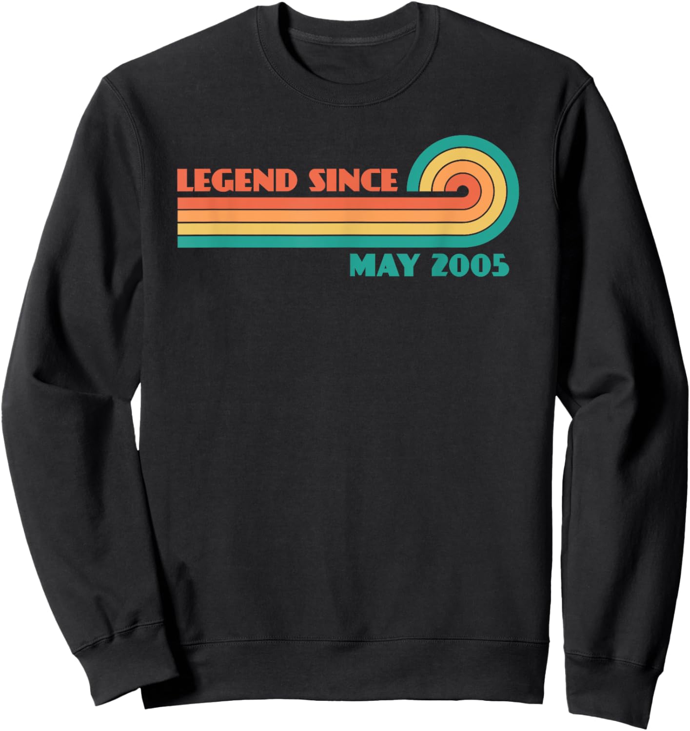 Legend Since May 2005 Sweatshirt - Sweatshirt | Black