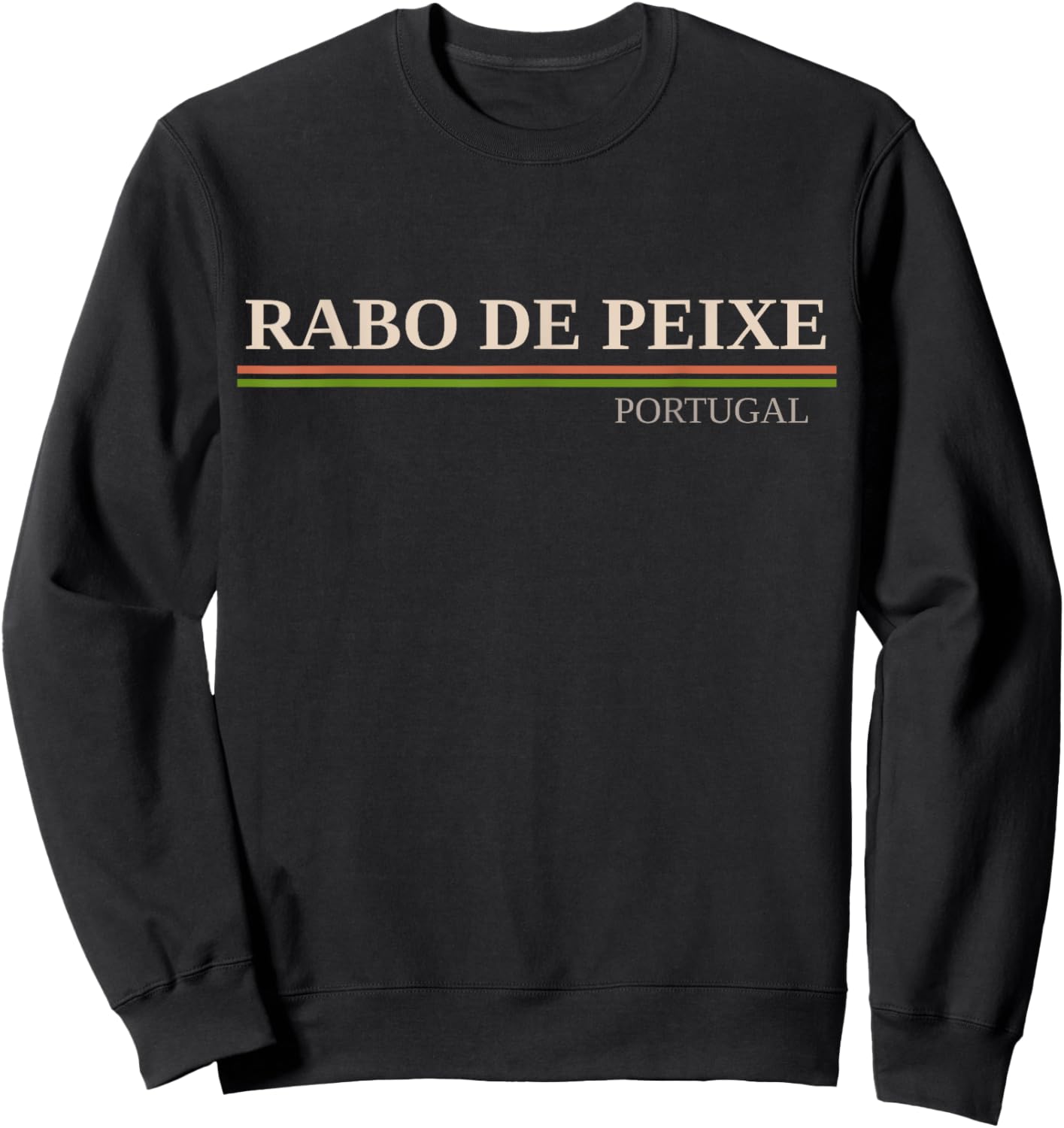 Rabo de Peixe Portugal Sweatshirt - Sweatshirt | Black