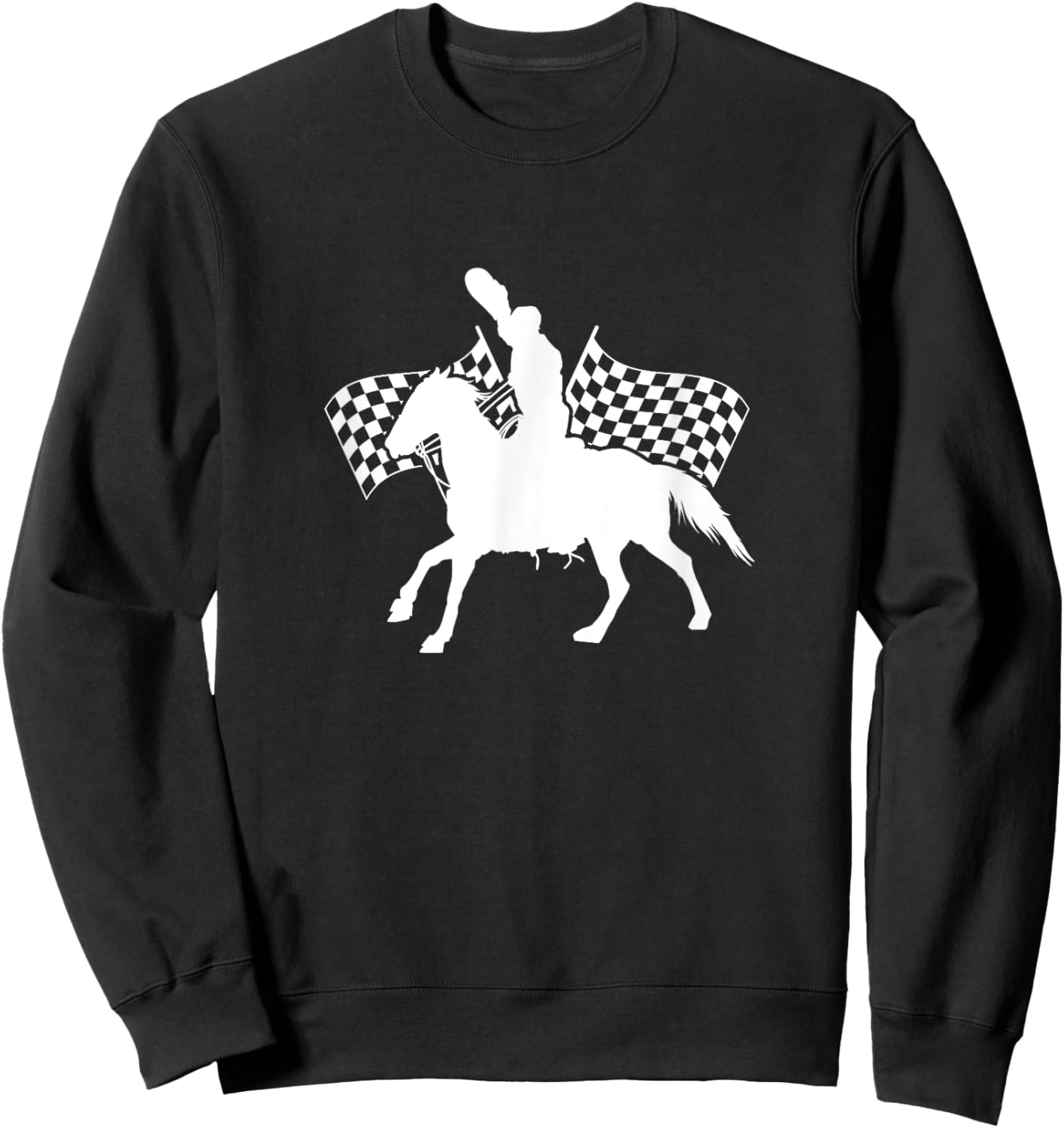 Victory Lap Cowboy Sweatshirt - Sweatshirt | Black