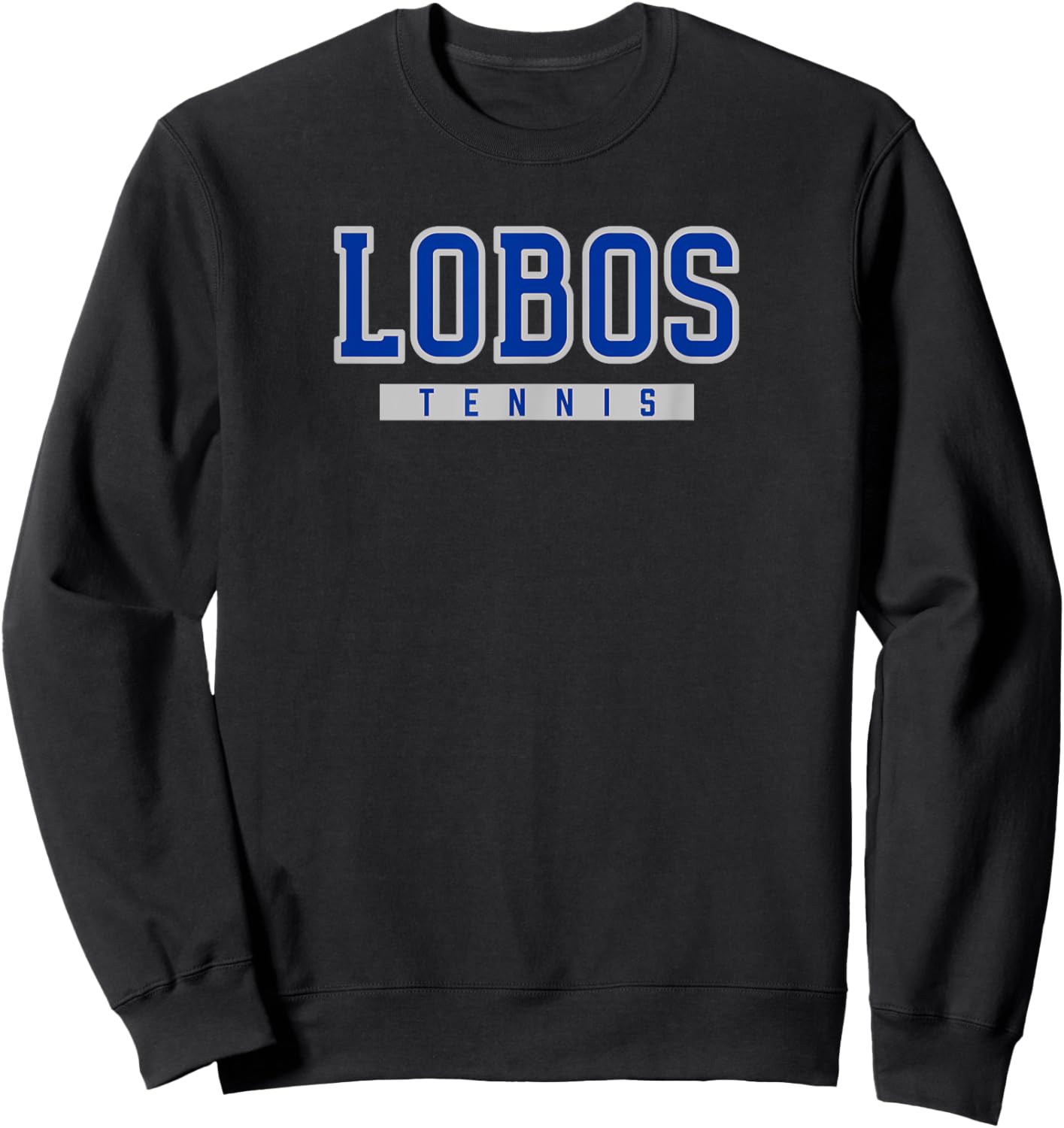 Lehman Lobos Tennis Sweatshirt - Sweatshirt | Black