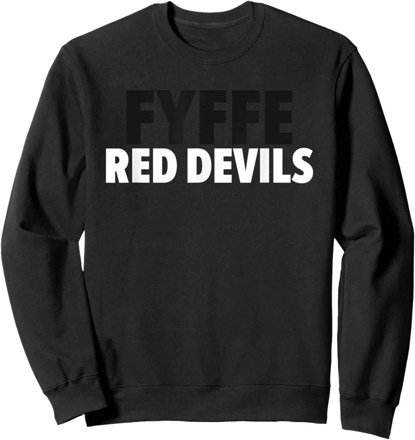 Fyffe Red Devils Bold Sweatshirt - Sweatshirt | Black