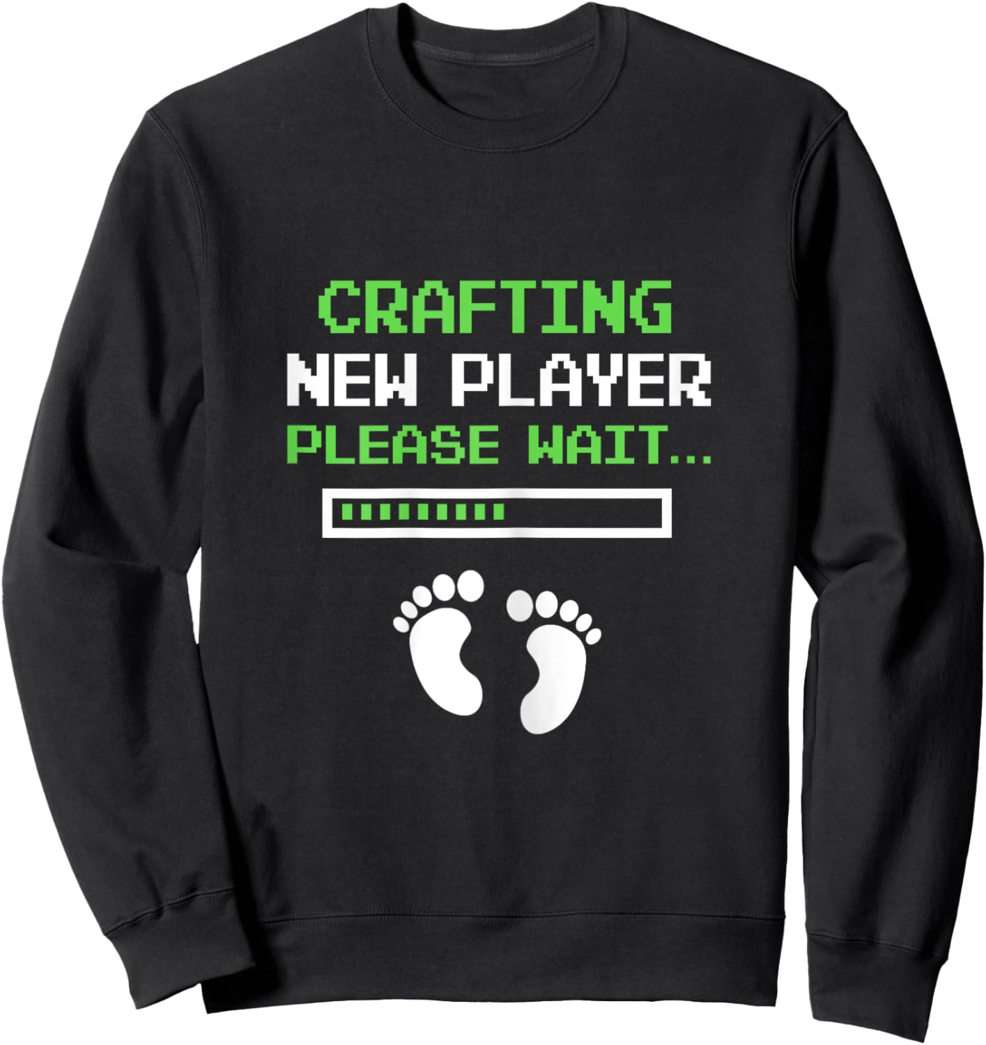 Funny Pregnancy Reveal for Mom and Dad Expecting Baby Sweatshirt - Sweatshirt | Black