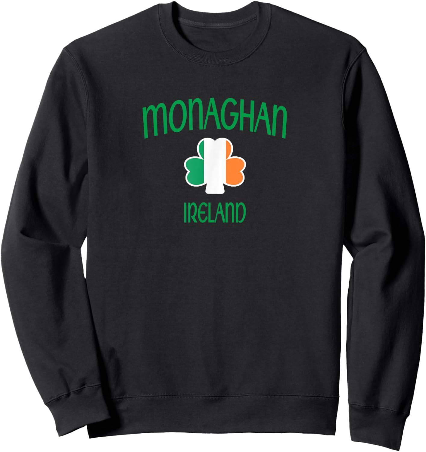 County Monaghan Ireland Sweatshirt - Sweatshirt | Black