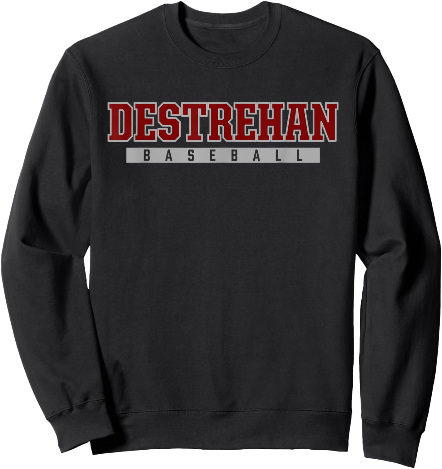 Destrehan High School Baseball Sweatshirt - Sweatshirt | Black
