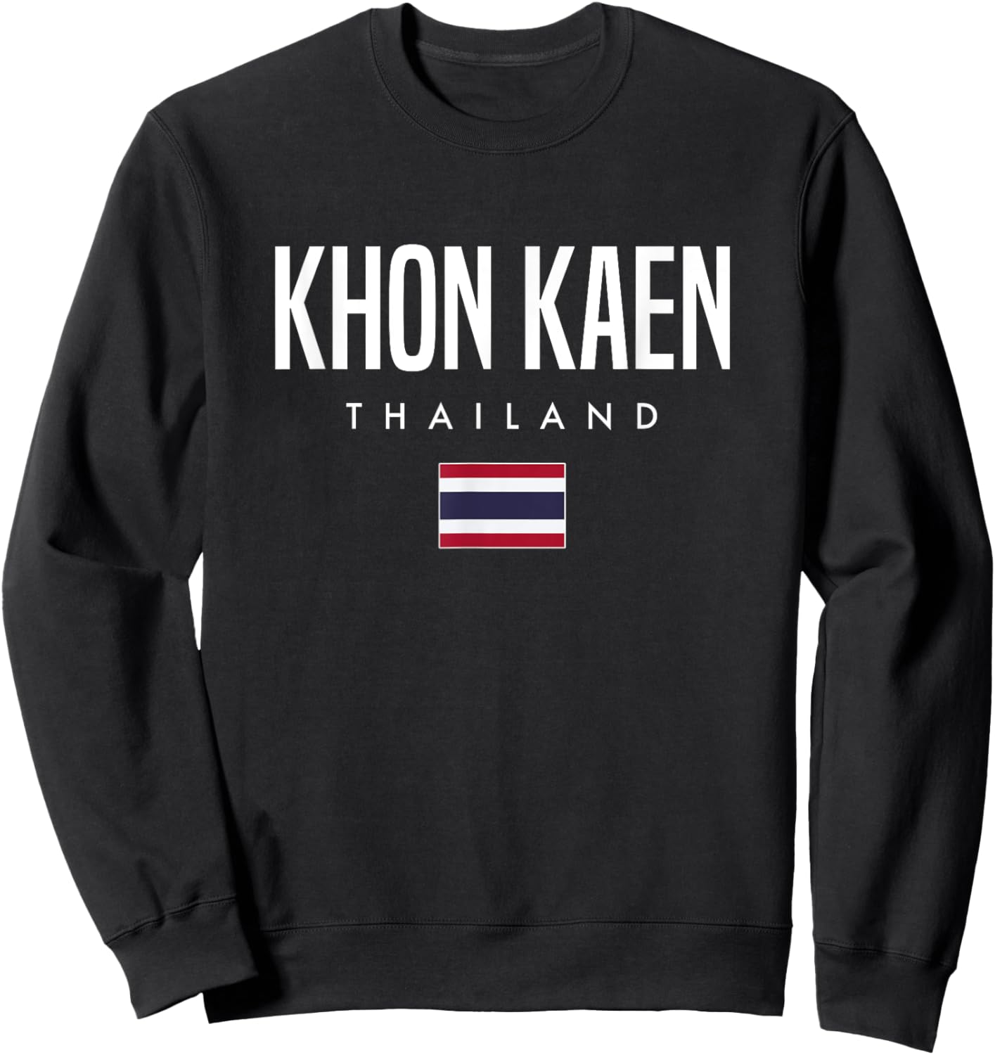 Khon Kaen Thailand Sweatshirt - Sweatshirt | Black