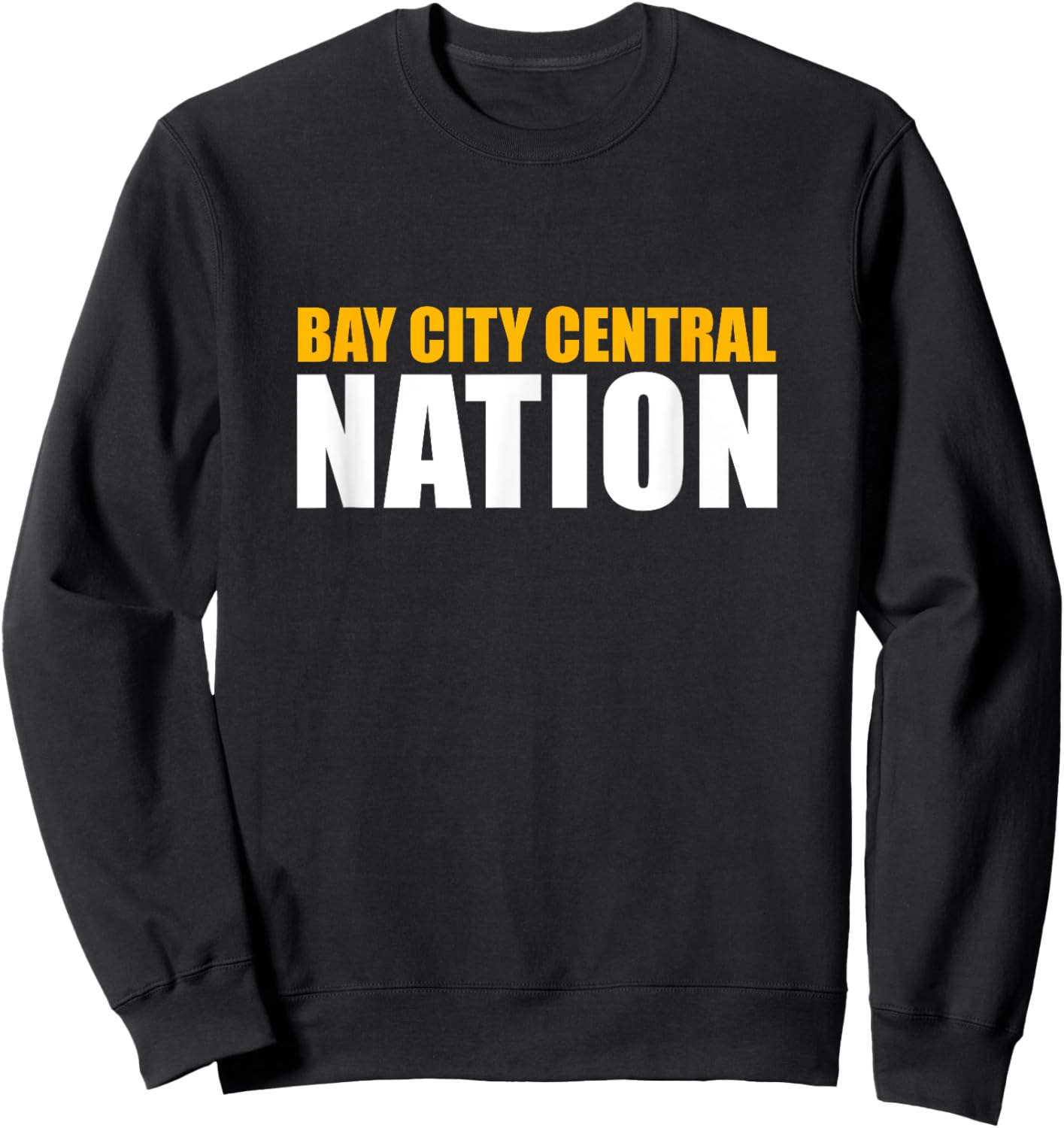 Bay City Central High School Nation Sweatshirt - Sweatshirt | Black