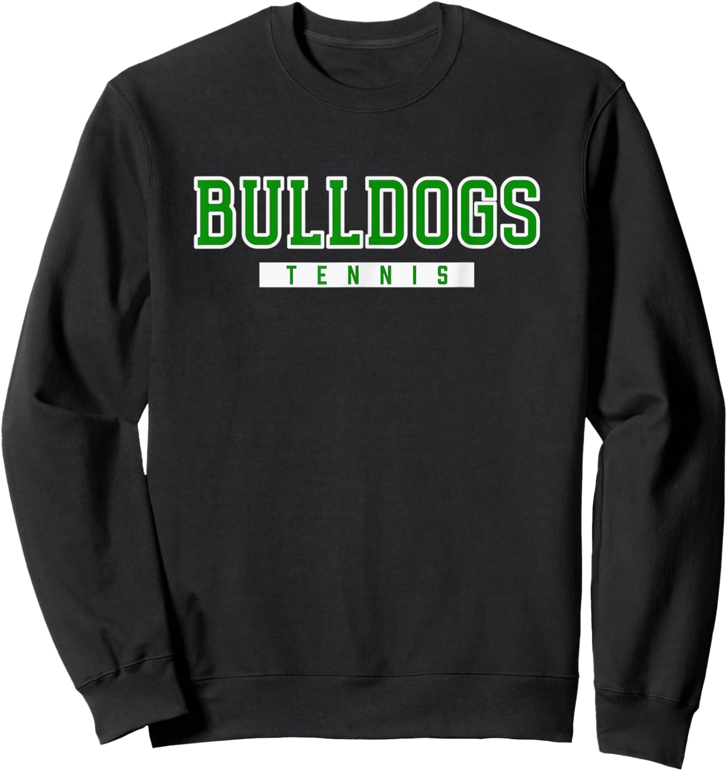 Irvington Bulldogs Tennis Sweatshirt - Sweatshirt | Black