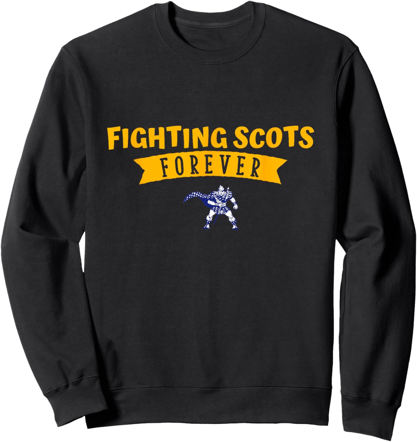Caledonia Fighting Scots Logo Forever HS Sweatshirt - Sweatshirt | Black