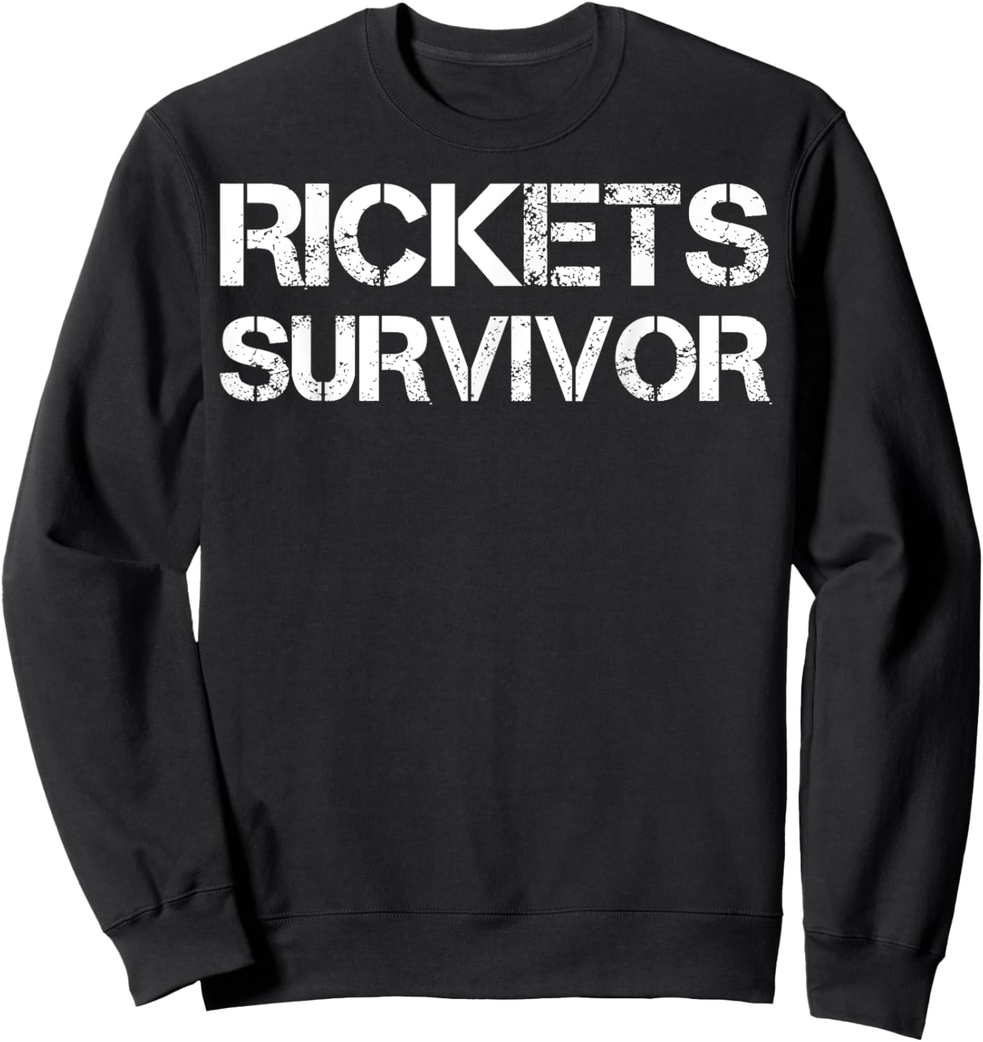 Rickets Survivor Sweatshirt - Sweatshirt | Black