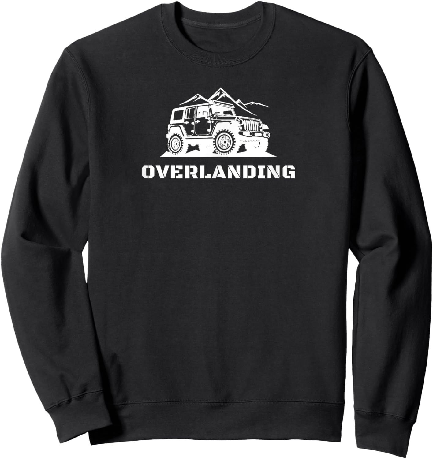Overlanding Gear Accessories, Overlanding Gear Sweatshirt - Sweatshirt | Black