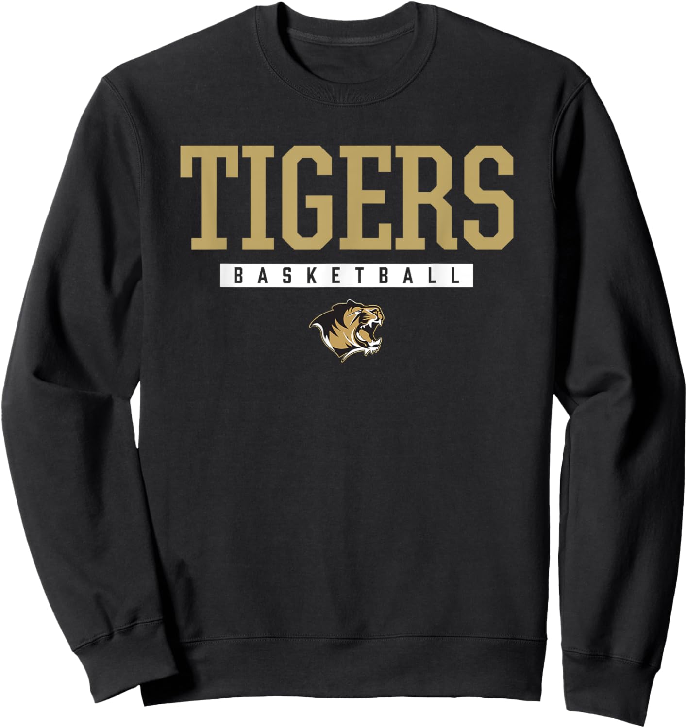 Bentonville Tigers Logo Basketball HS Sweatshirt - Sweatshirt | Black