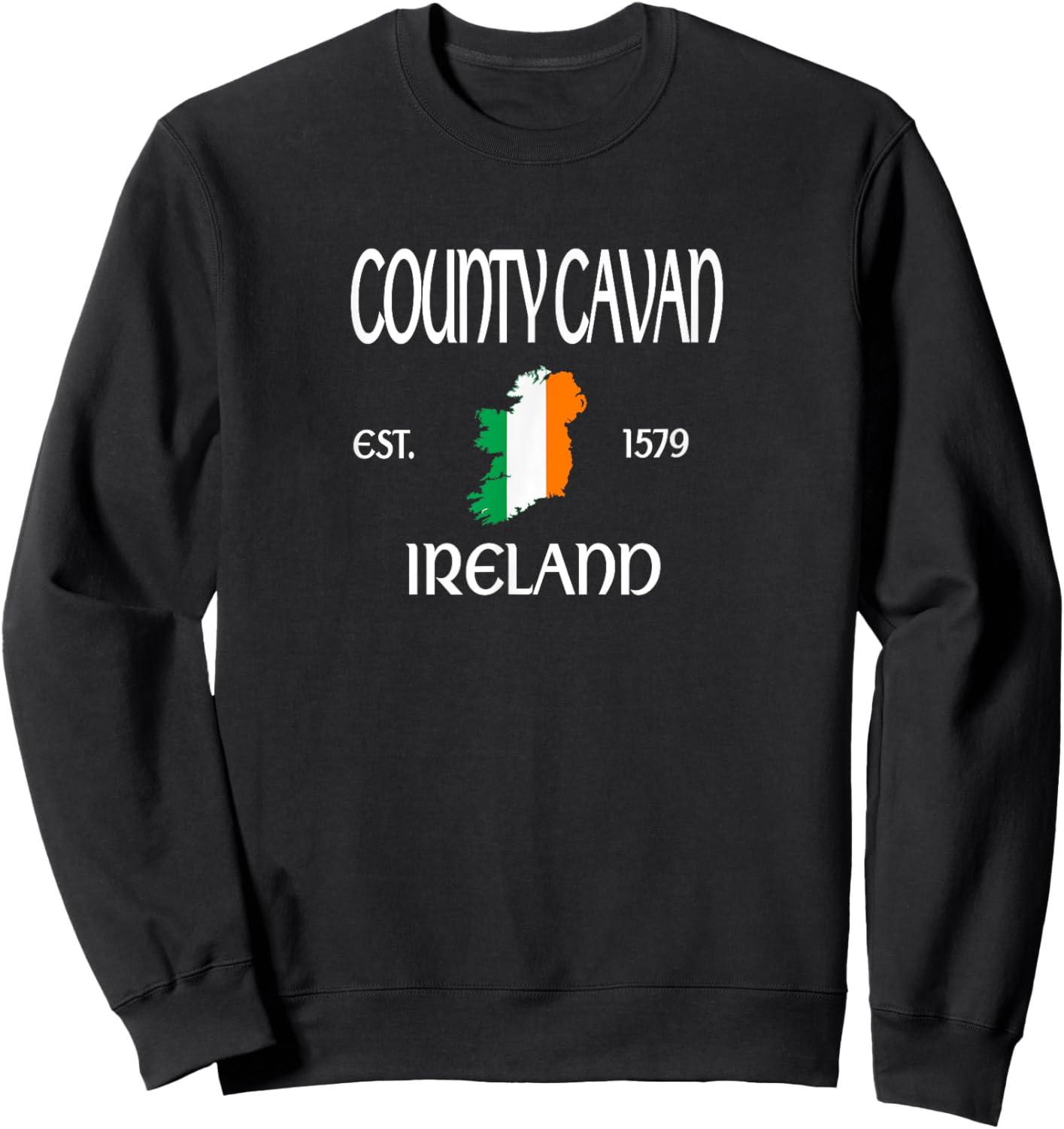 County Cavan Ireland Sweatshirt - Sweatshirt | Black