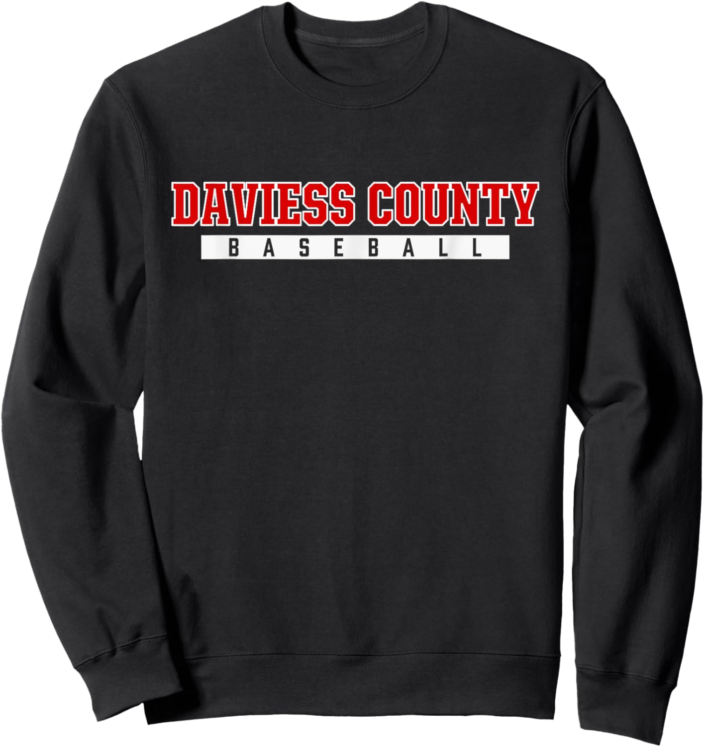 Daviess County High School Baseball Sweatshirt - Sweatshirt | Black