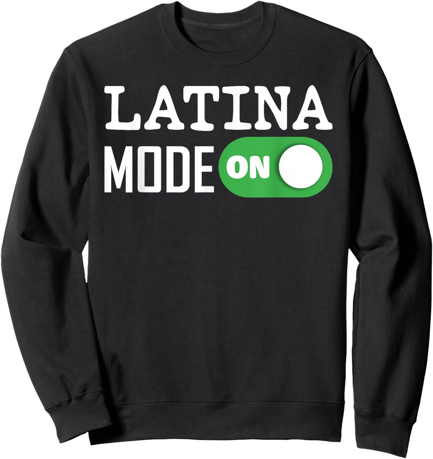We Are Not Going Back Harris Walz Latina Women Vote Mode On Sweatshirt - Sweatshirt | Black