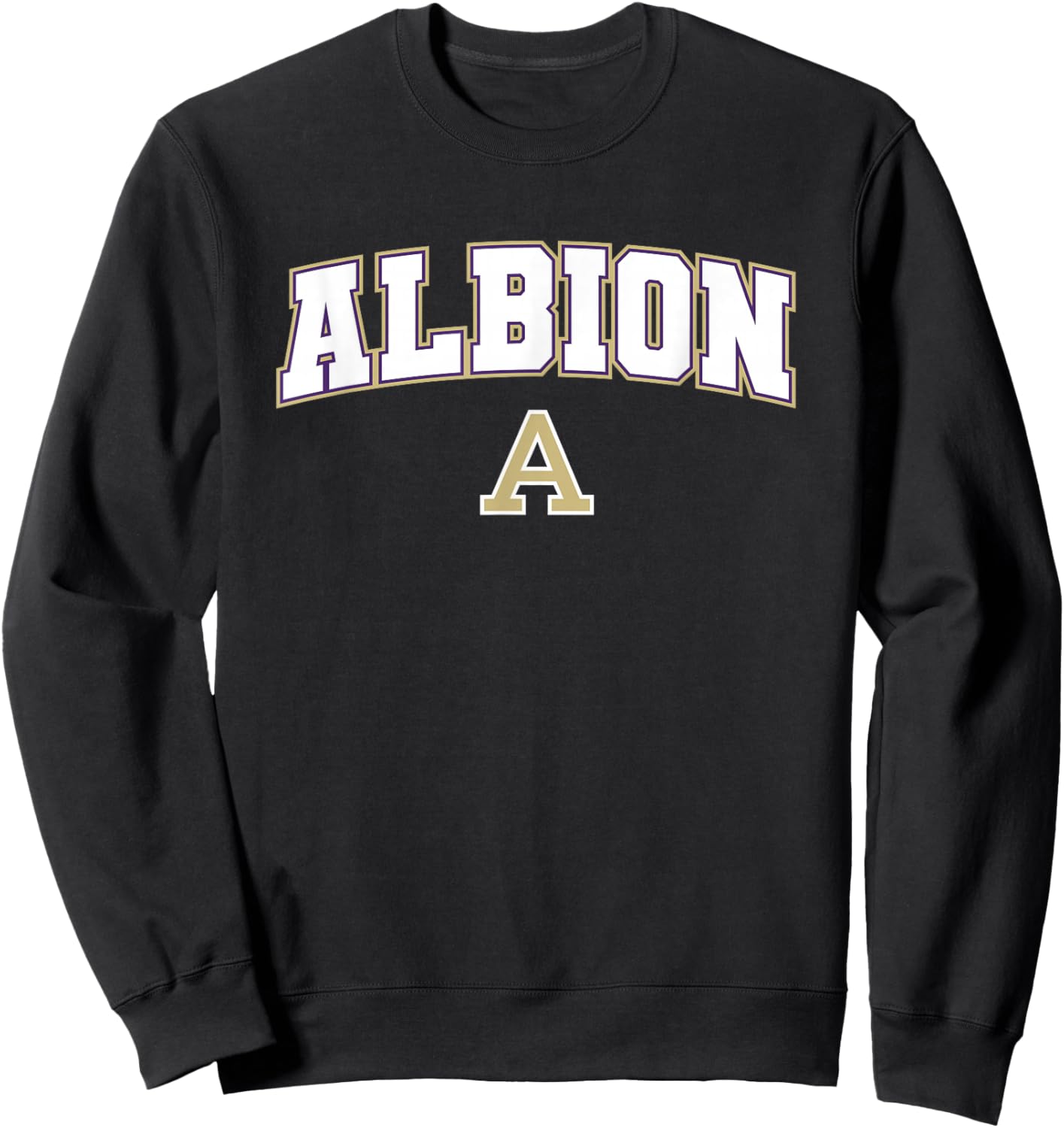 Albion College Britons Arch Logo Sweatshirt - Sweatshirt | Black
