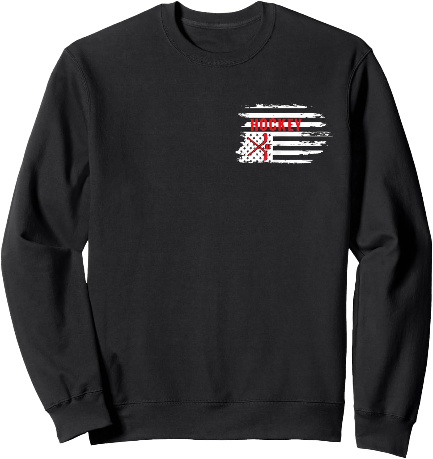 2 Sided - Things Canada Does Better Than America US Hockey Sweatshirt - Sweatshirt | Black