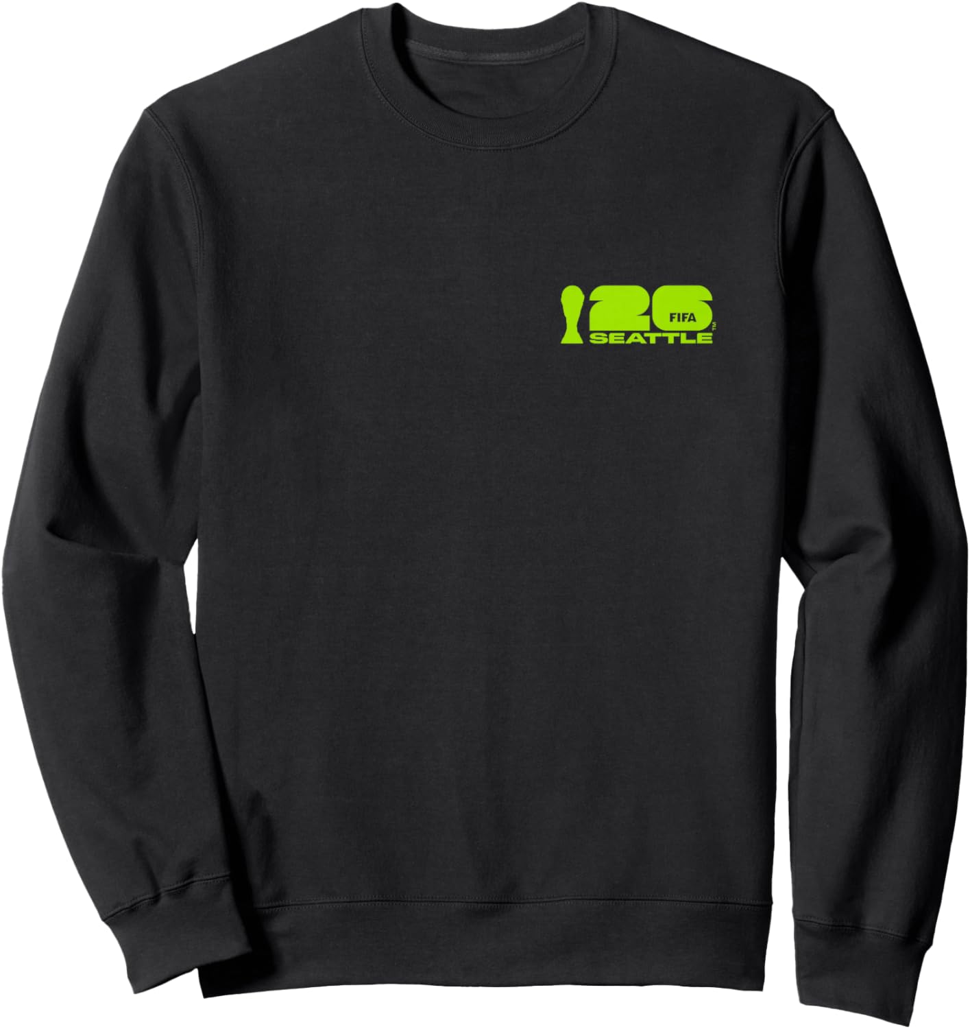 Kids FIFA World CUP26 Seattle Poster Sweatshirt - Sweatshirt | Black