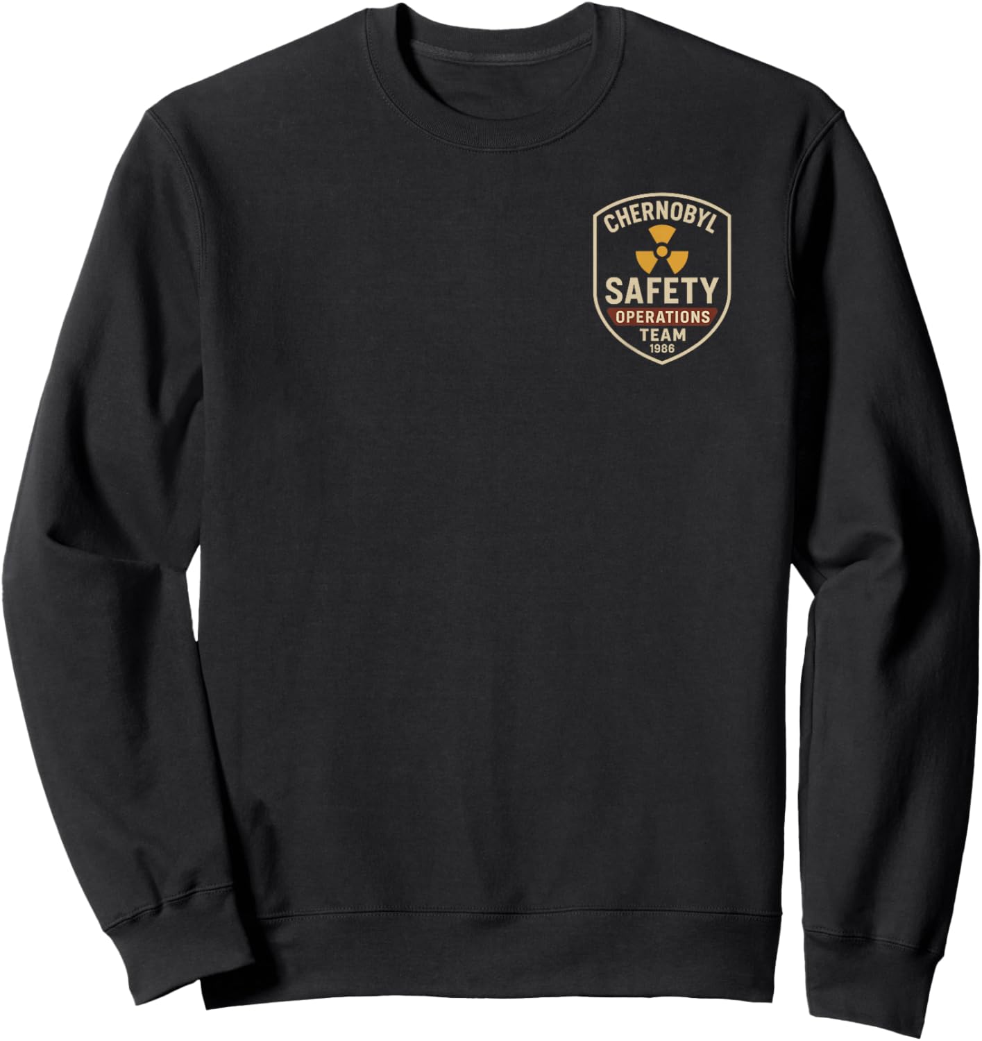 Chernobyl Security Operations Team 1986, Nuclear Power Plant Sweatshirt - Sweatshirt | Black