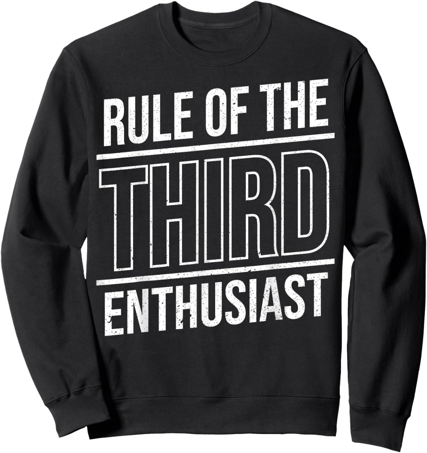 Rule Thirds Enthusiast - Photographer Funny Photography Sweatshirt - Sweatshirt | Black