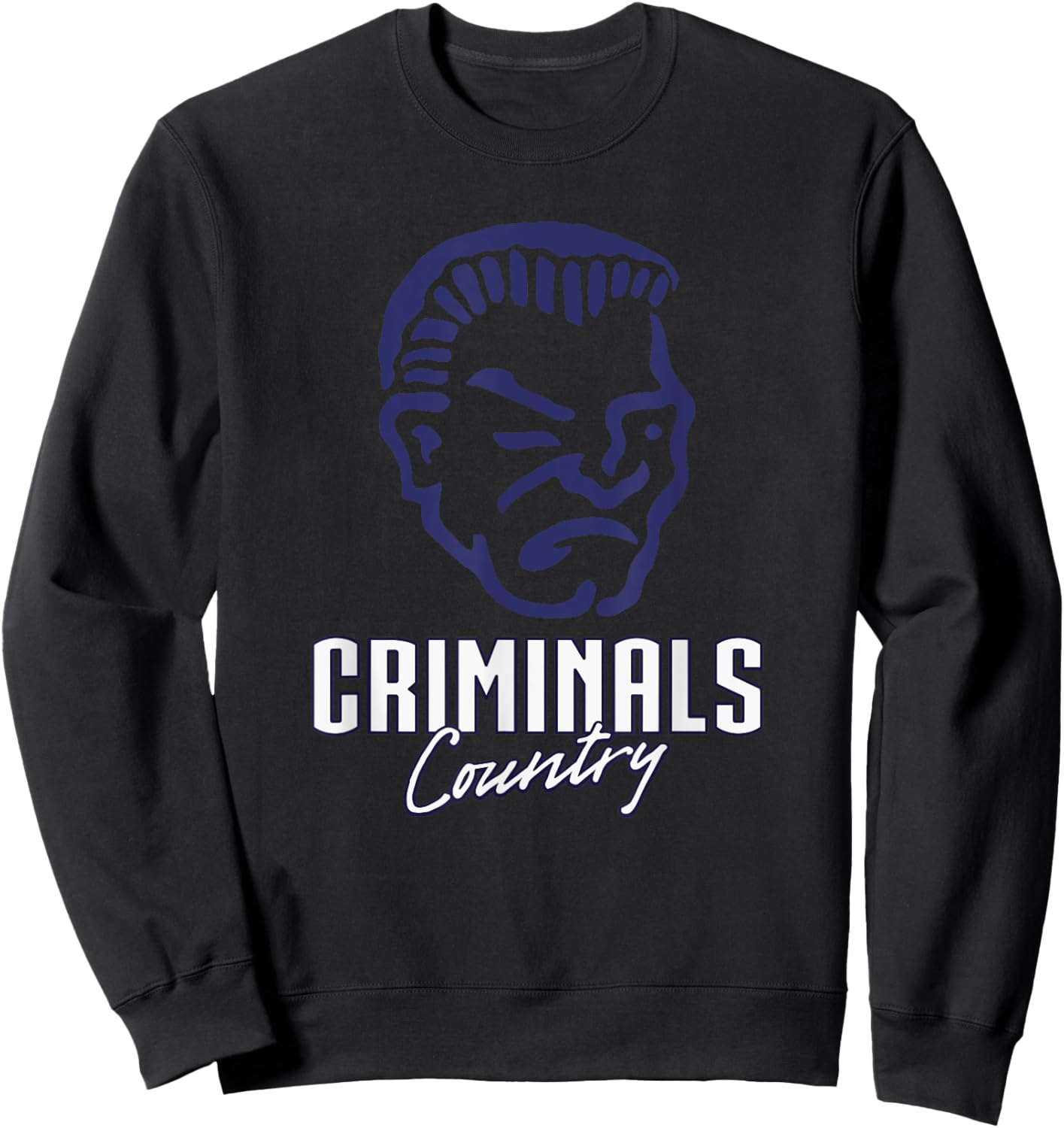 Yuma Criminals Logo Country HS Sweatshirt - Sweatshirt | Black