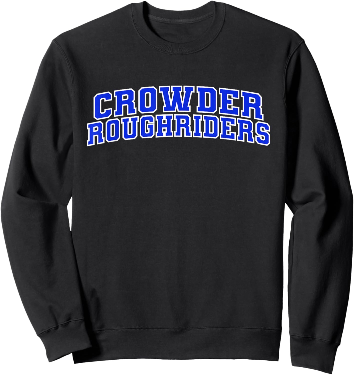Crowder College Roughriders Apparel Sports Fan Sweatshirt - Sweatshirt | Black