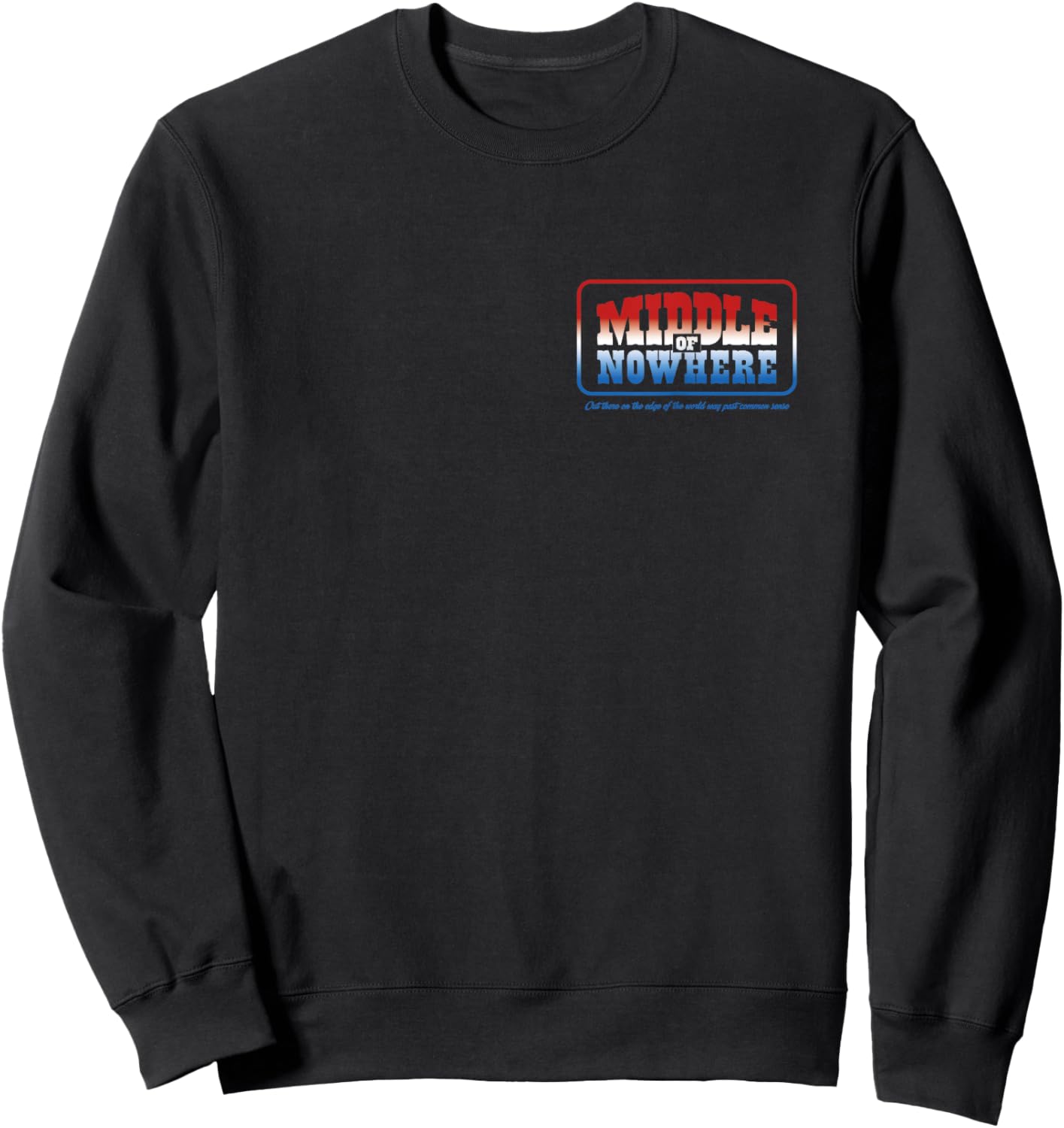 Official Kacey Musgraves Middle of Nowwhere Badge Sweatshirt - Sweatshirt | Black