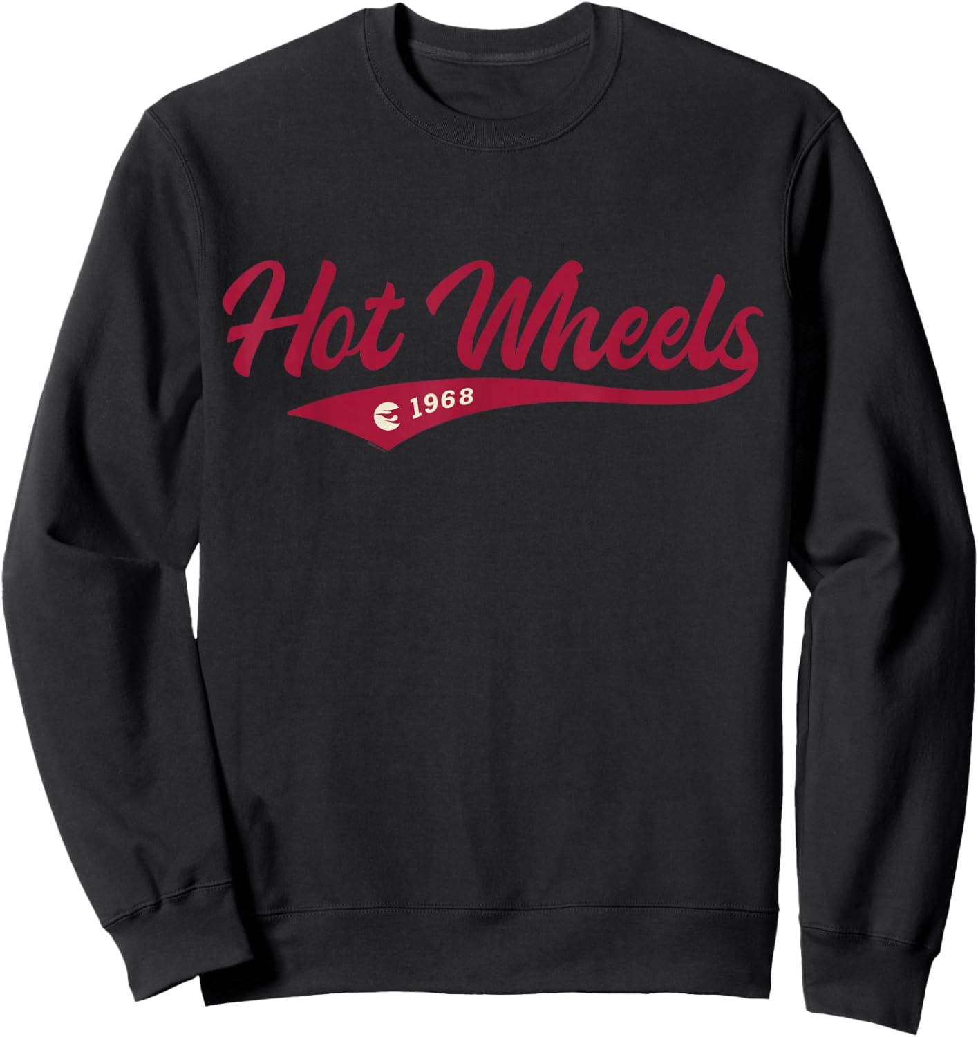 Hot Wheels - Varsity 1968 Sweatshirt - Sweatshirt | Black