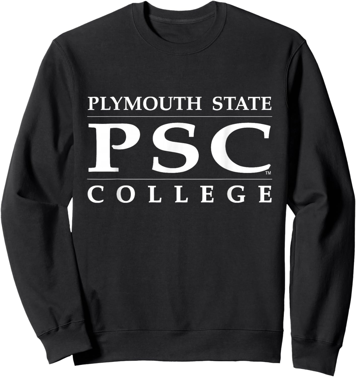 Plymouth State University Panthers PSC Logo Sweatshirt - Sweatshirt | Black