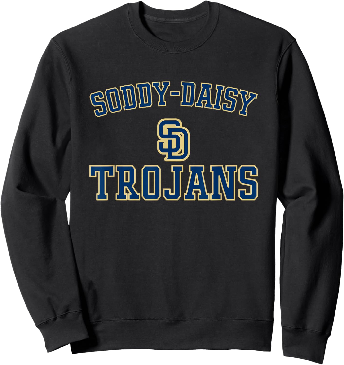 Soddy-Daisy Trojans Logo Varsity HS Sweatshirt - Sweatshirt | Black