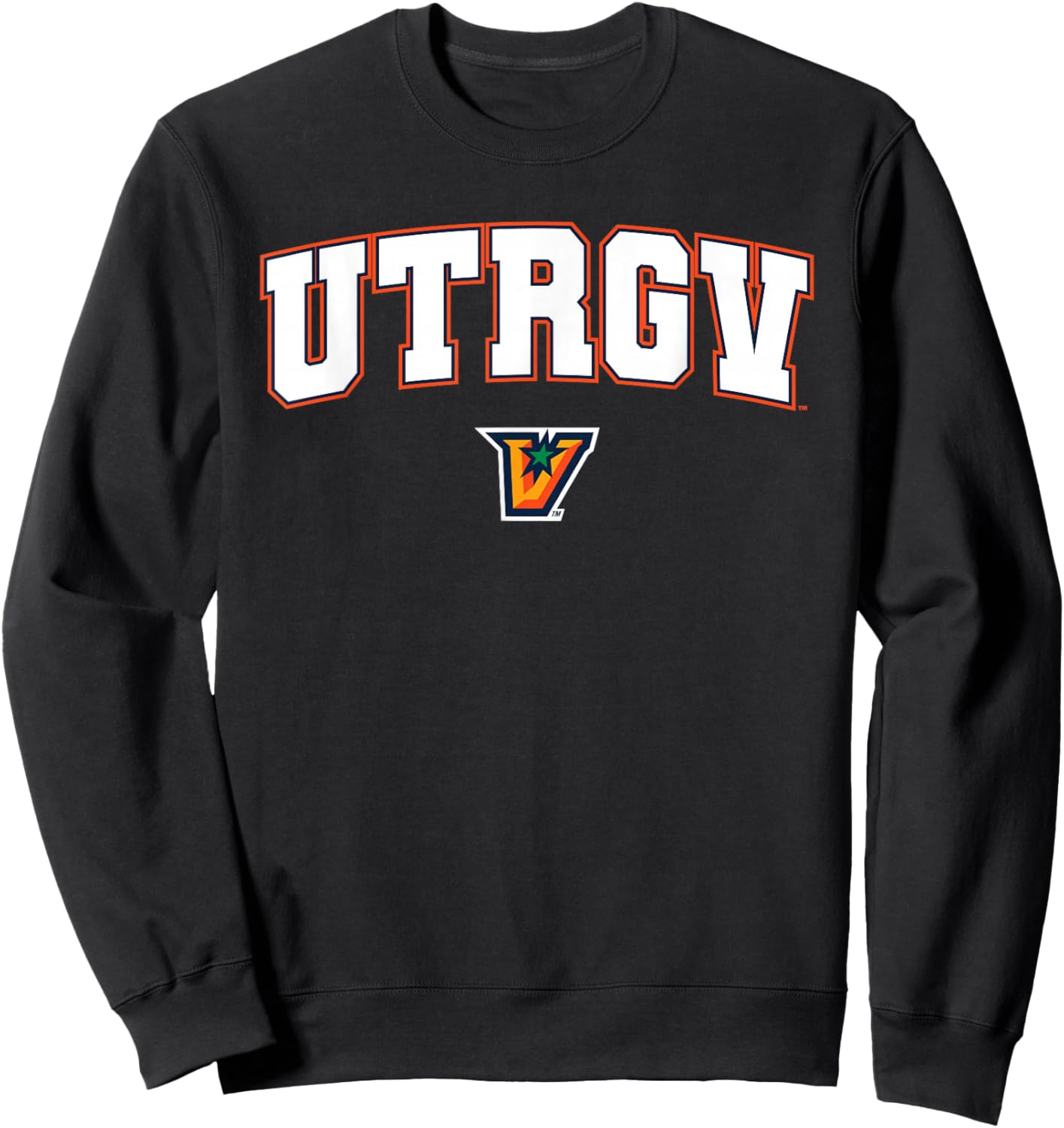 UT Rio Grande Valley UTRGV Vaqueros Arch Logo Sweatshirt - Sweatshirt | Black